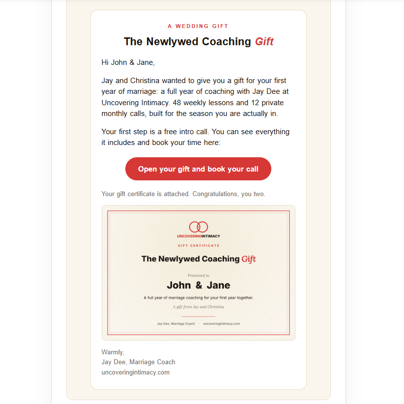 The Newlywed Coaching Gift - Image 3